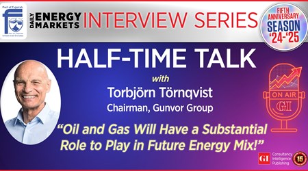 Half-Time Talk: “Oil and Gas Will Have a Substantial Role to Play in Future Energy Mix!”
